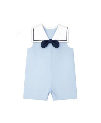 Baby Boy Pincord Sailor Shortall