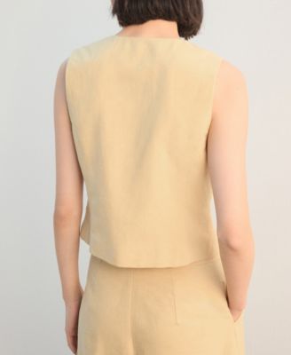 Women's Fitted Suit Vest