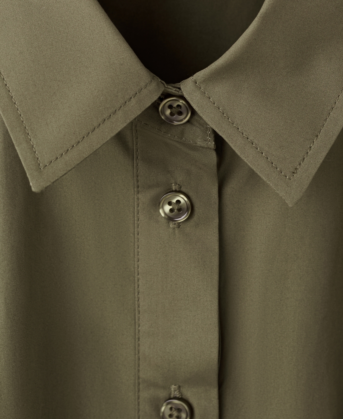 Mango Women's Belt Shirt Dress