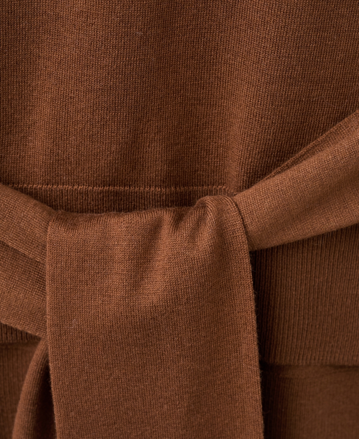 Mango Women's Wool Blend Knot Sweater