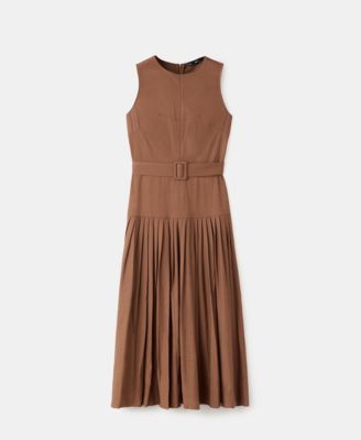 Women's Pleated A-Line Dress