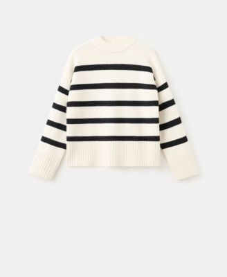 Women's Knit Striped Sweater