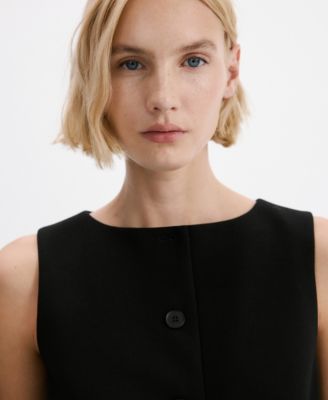 Women's Buttons Suit Vest