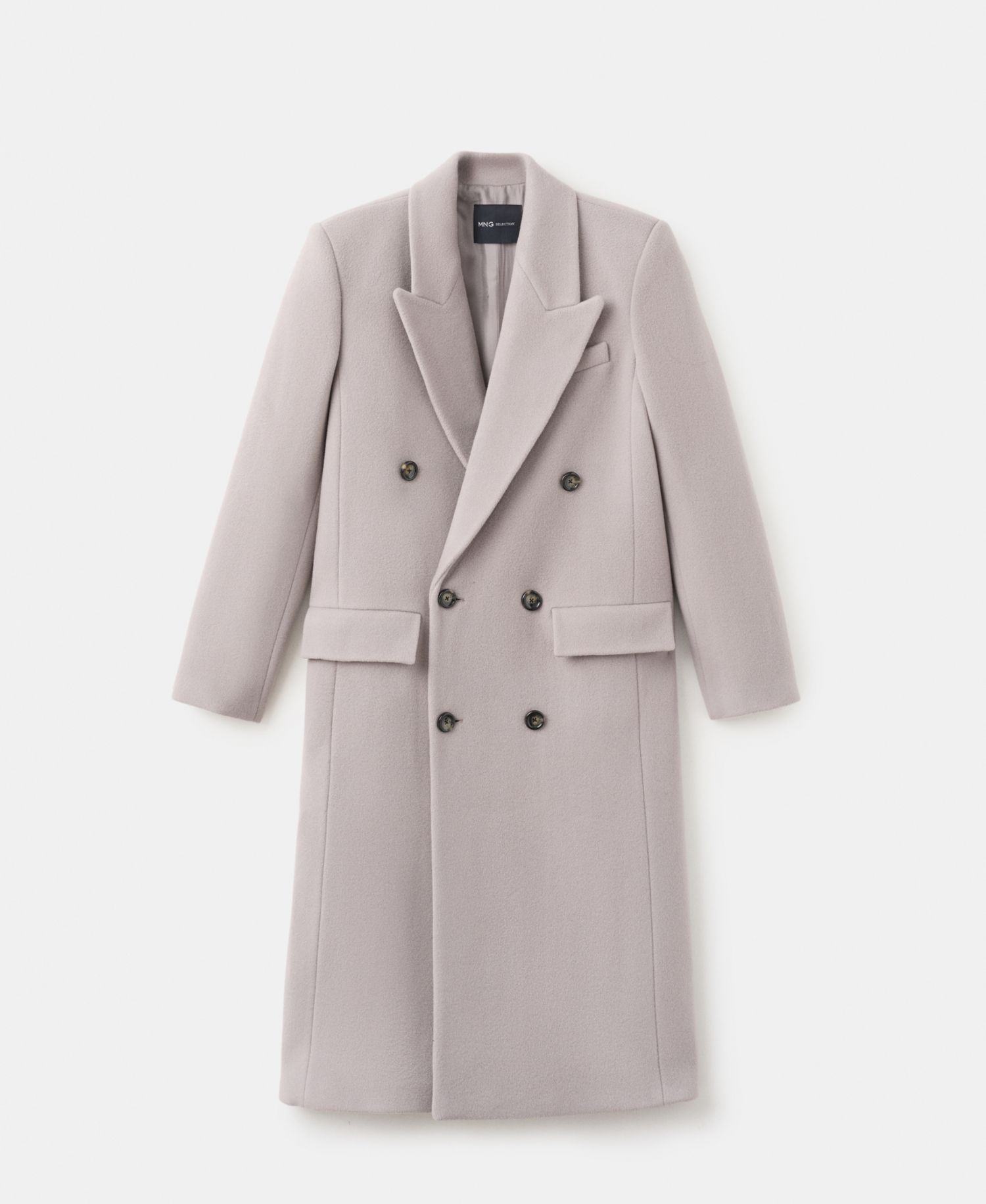 Women's Double-Breasted Wool Coat