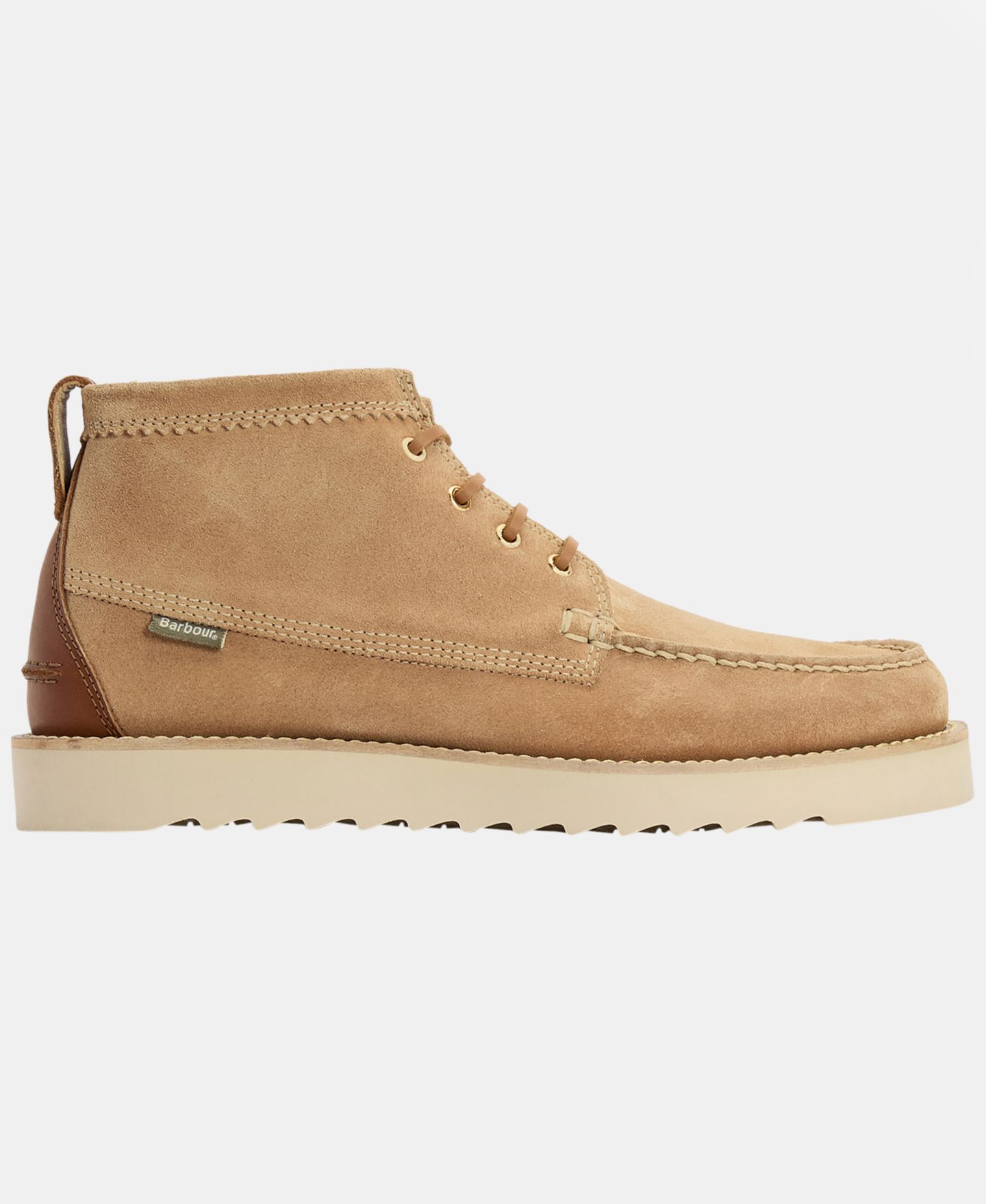 Мужские ботинки Barbour Hadston Chukka, цвет: Бежевый — фото 2