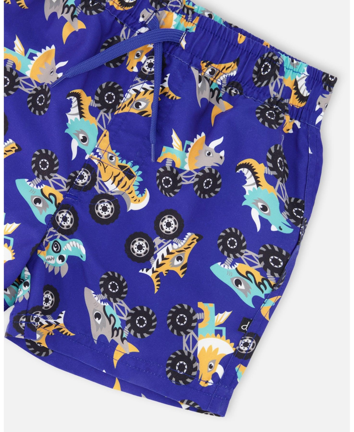 Deux par Boys Boardshorts Truck Print