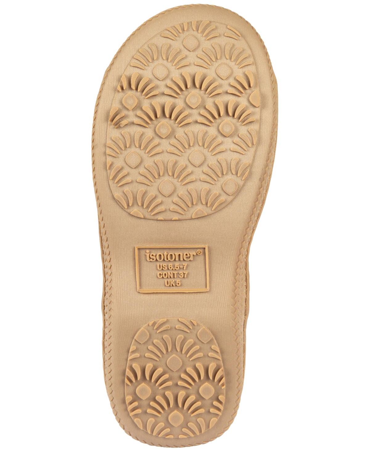 Isotoner Signature Women's Gingham Double Buckle Open Toe Slide Slippers