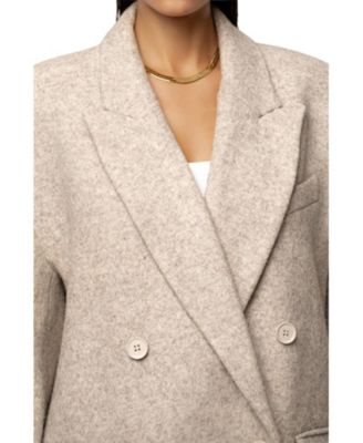 Women's Oversize Double-Breasted Coat
