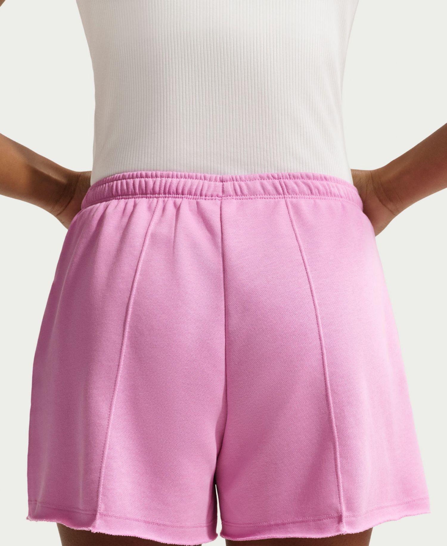 Women's Mid-Rise French Terry Shorts