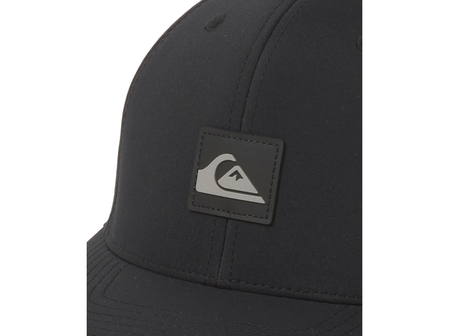 Мужской головной убор Quiksilver Beach Head Patch Logo Hat, цвет: Чёрный — фото 3
