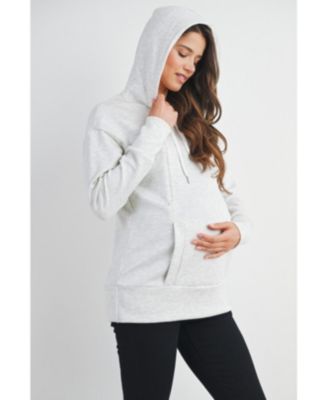 Maternity Casual Nursing Hoodie Sweatshirt