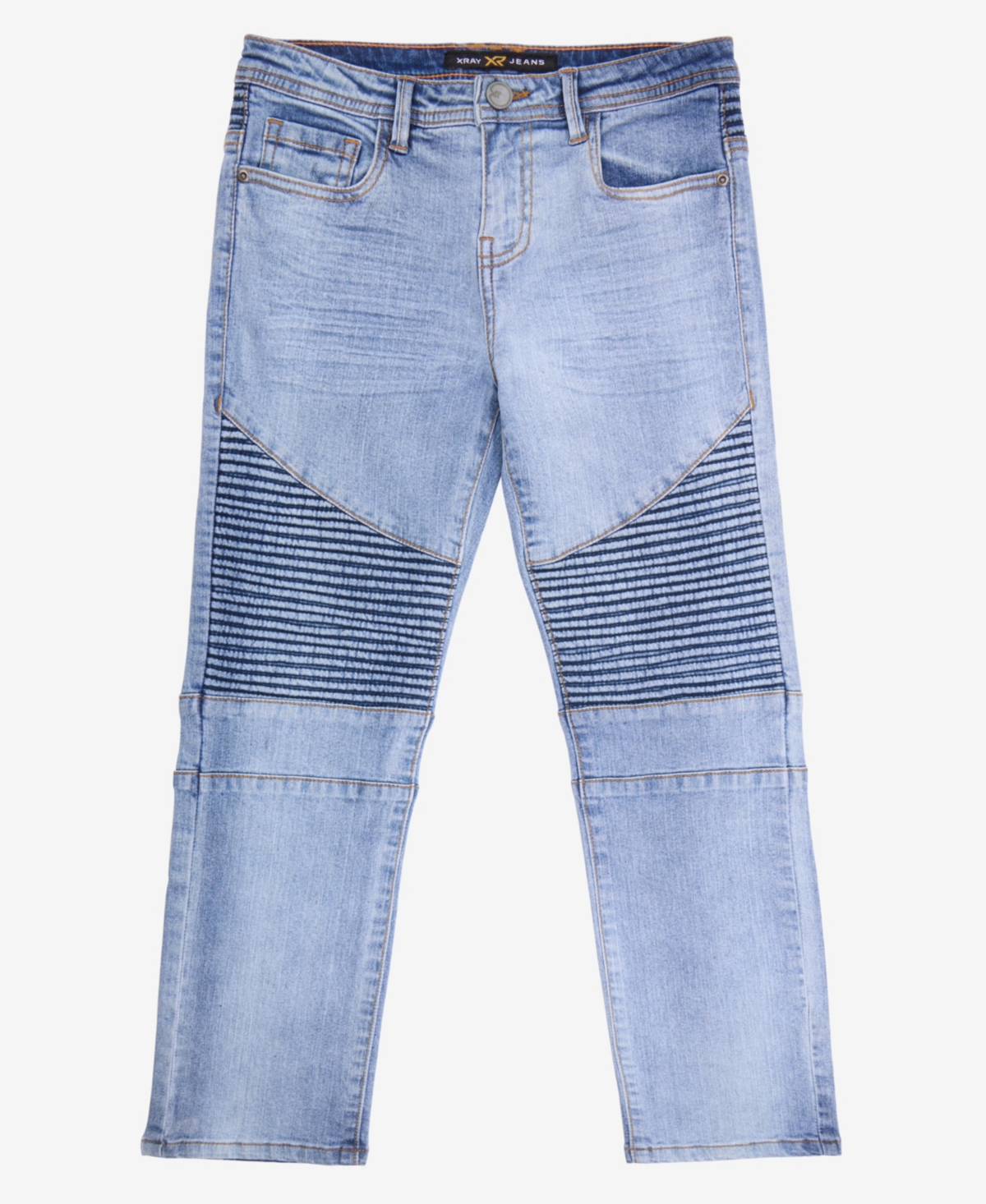 Big Boy's Stretch Moto Jeans - Child - Bleach