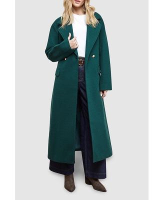 Women's Tie Belt Detail Midi Coat