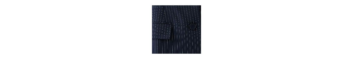Женский пиджак MissPap Premium Pinstripe Oversized Blazer, цвет: Тёмно-синий — фото 5