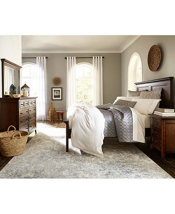 Furniture - Matteo Bedroom , 3-Pc. Bedroom Set (Full Bed, Drawer Chest & Nightstand)