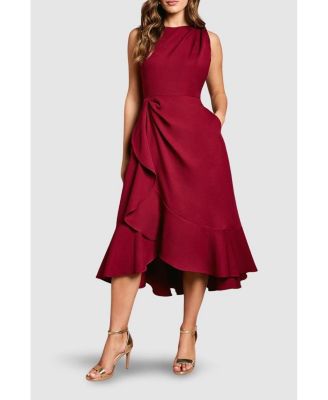 Coast Women's Waterfall Crepe Midi Dress
