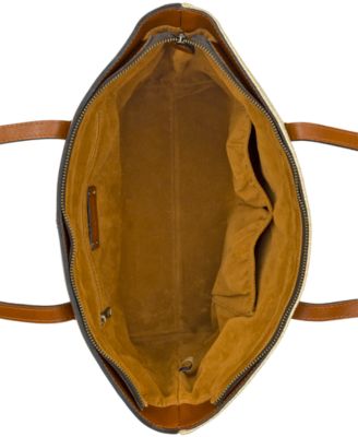 Verzi Small Woven Tote Bag