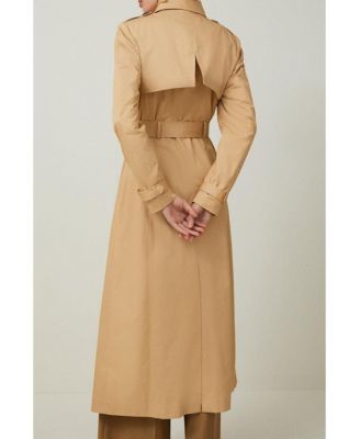 Women's Tailored Classic Belted Trench Coat