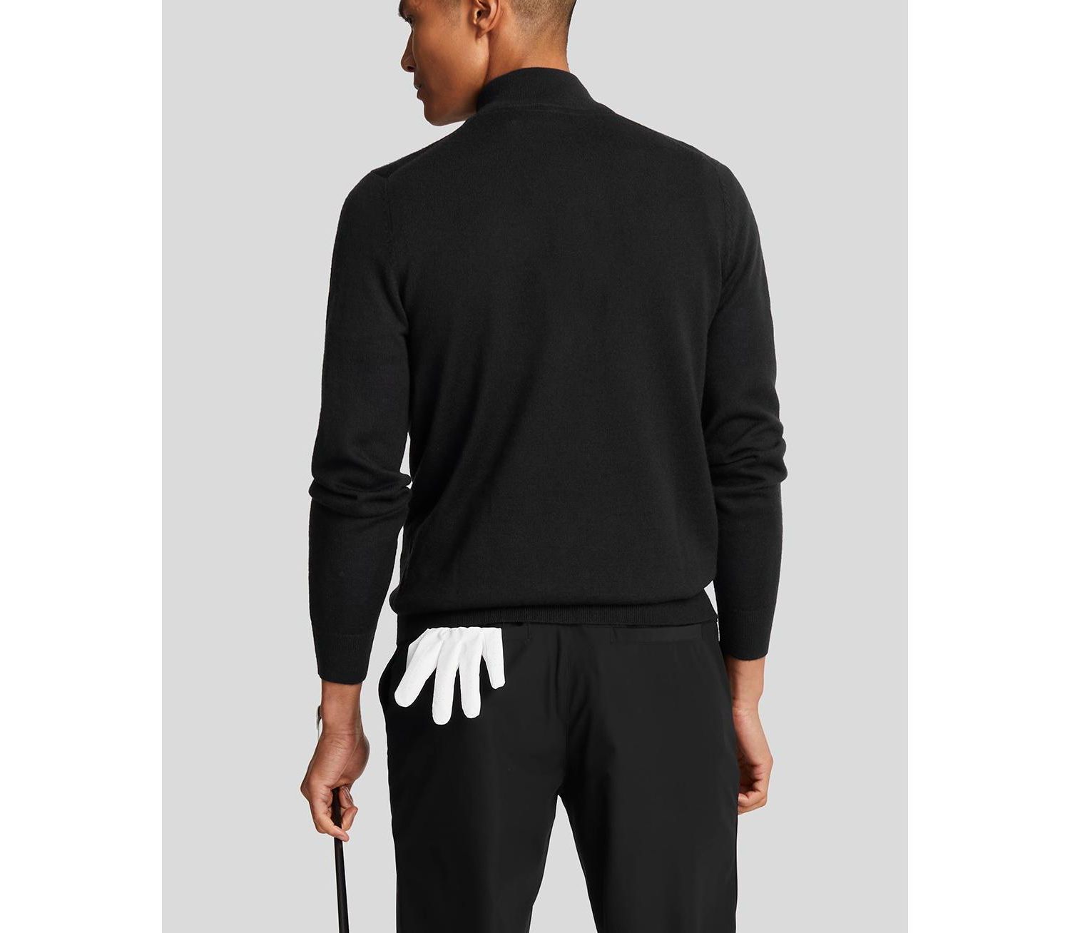 Men's Golf Quarter Zip Merino Sweater