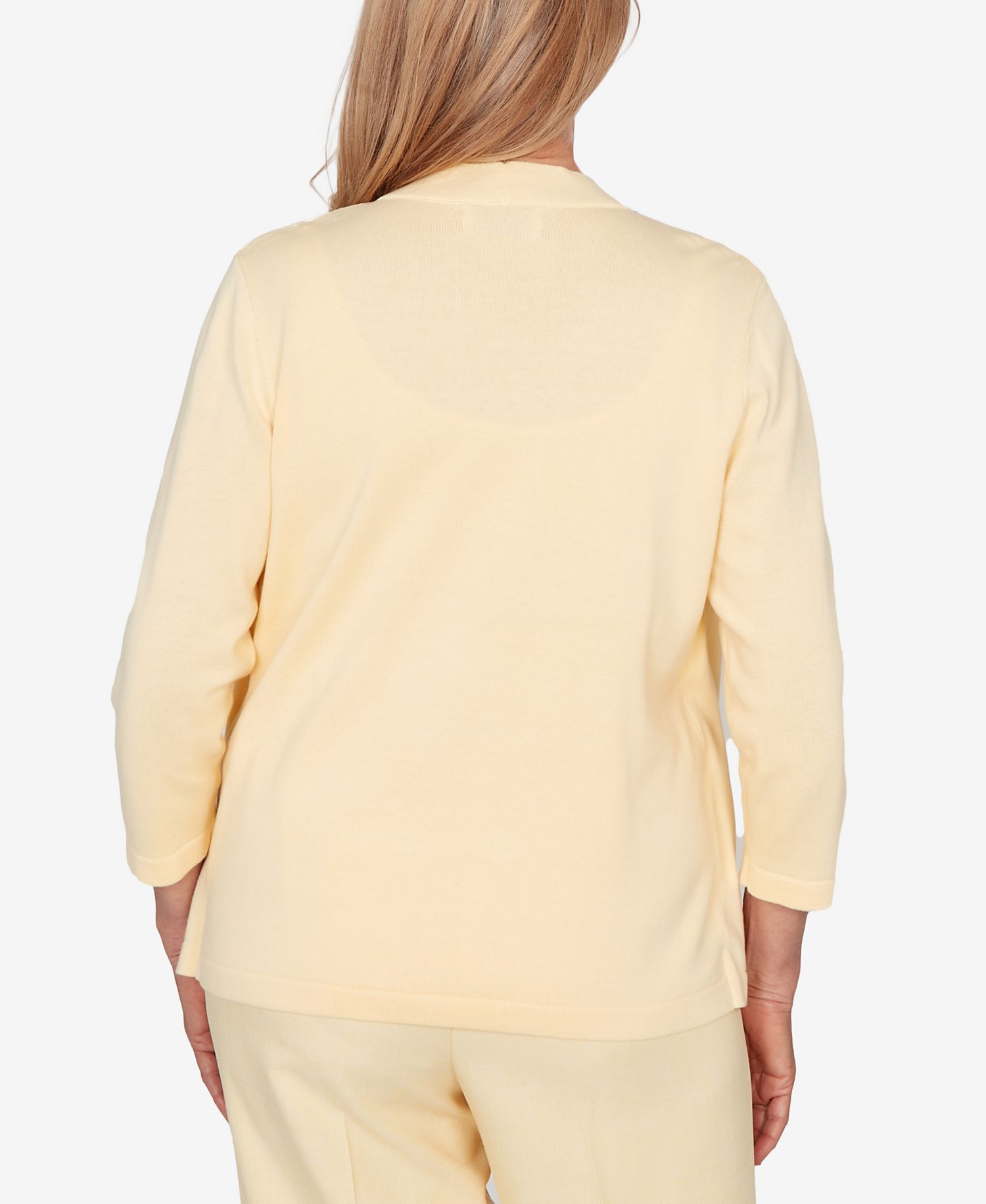 Women's Al Fresco Mother of Pearl Stripe Two-In-One Sweater