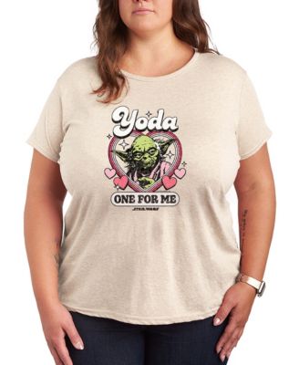Women's Star Wars Yoda One For Me Short Sleeve Graphic T-Shirt