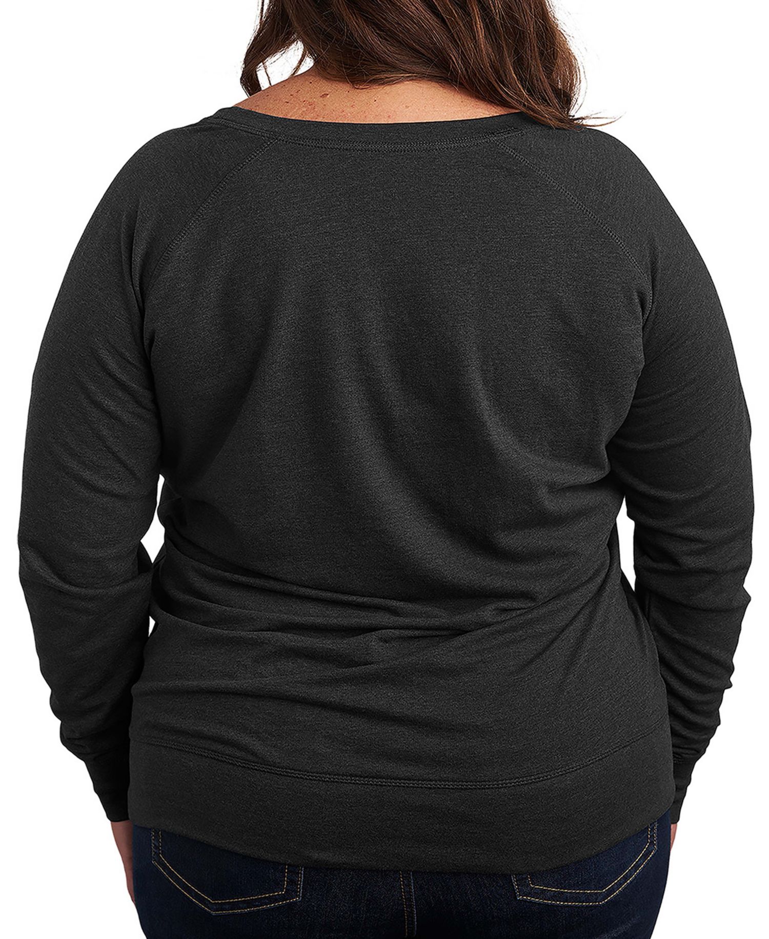 Women's Spongebob Squarepants Love Is The Coolest French Terry Long-Sleeve T-Shirt