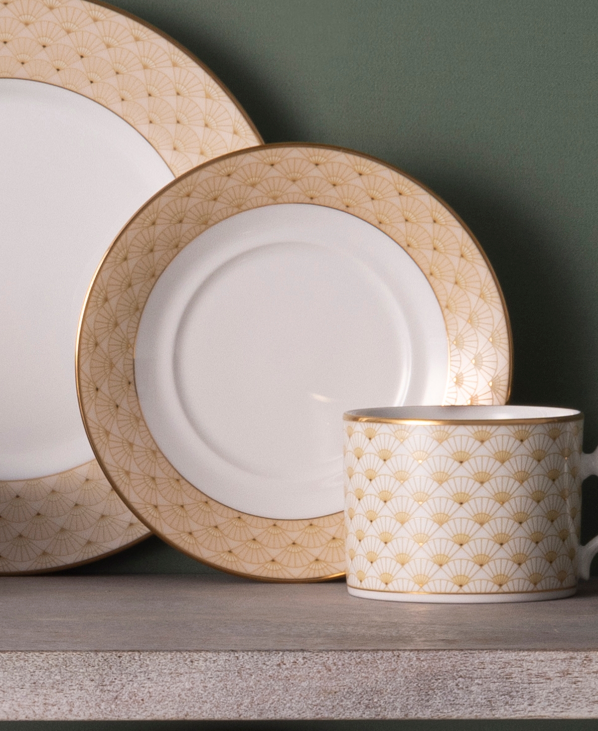 Noritake Trocadero Gold-Tone 5-Pc. Place Setting, Service for 1