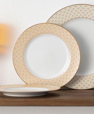 Trocadero Gold-Tone Salad Plates, Set of 4