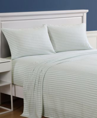 Printed Cooling Microfiber 3-Pc. Sheet Set, Twin XL