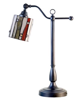 Dale Fiffany El Anza 24" Handmade Tiffany Desk Lamp