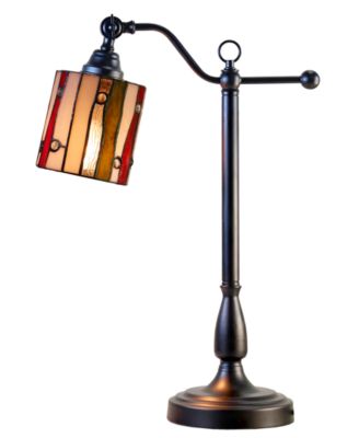 Dale Fiffany El Anza 24" Handmade Tiffany Desk Lamp