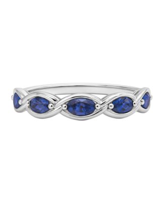 Amethyst (1/3 ct. t.w.) Ring in Sterling Silver (Also Available in Multi-Stones)