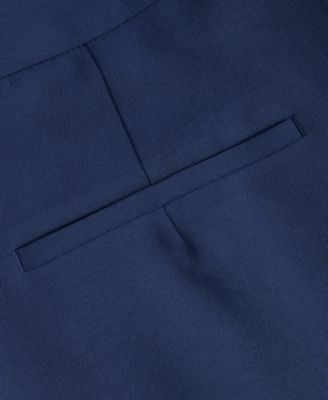 Women's High-Rise Polished Crepe Pleated Wide-Leg Pants