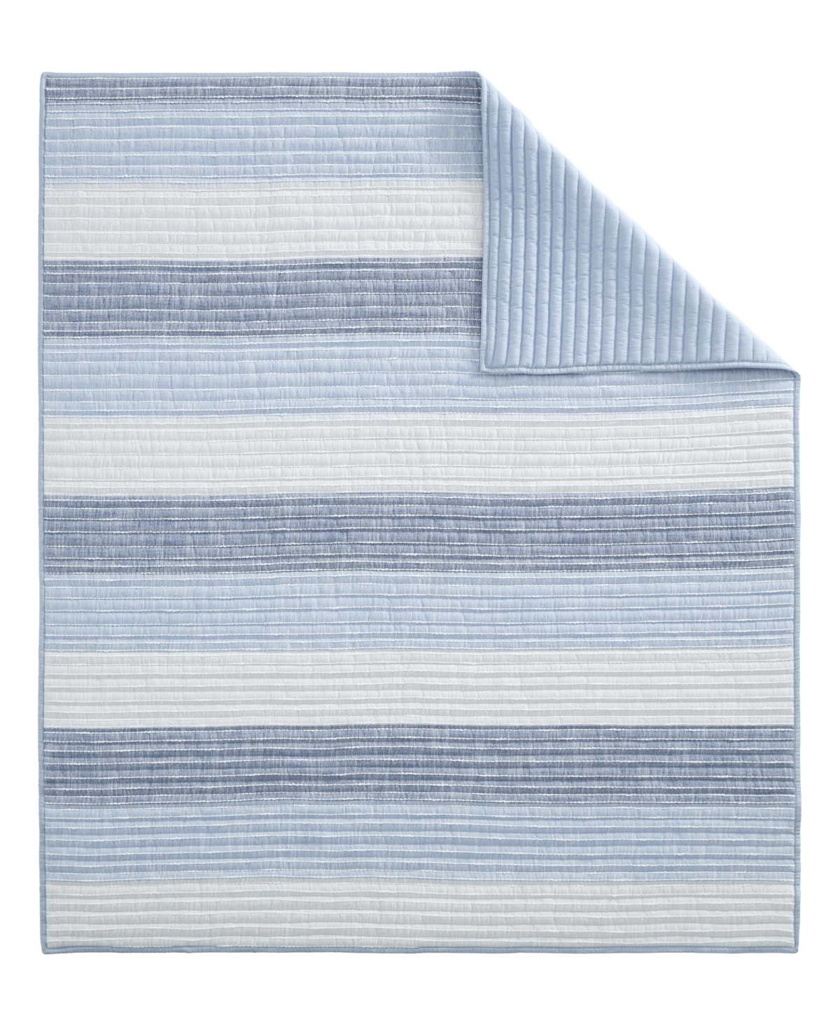 Levtex Home Sand Stripes Textured Quilted Throw, 50" x 60"