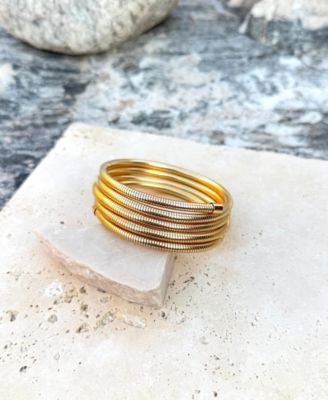 Flexible Coil Stack Bracelet