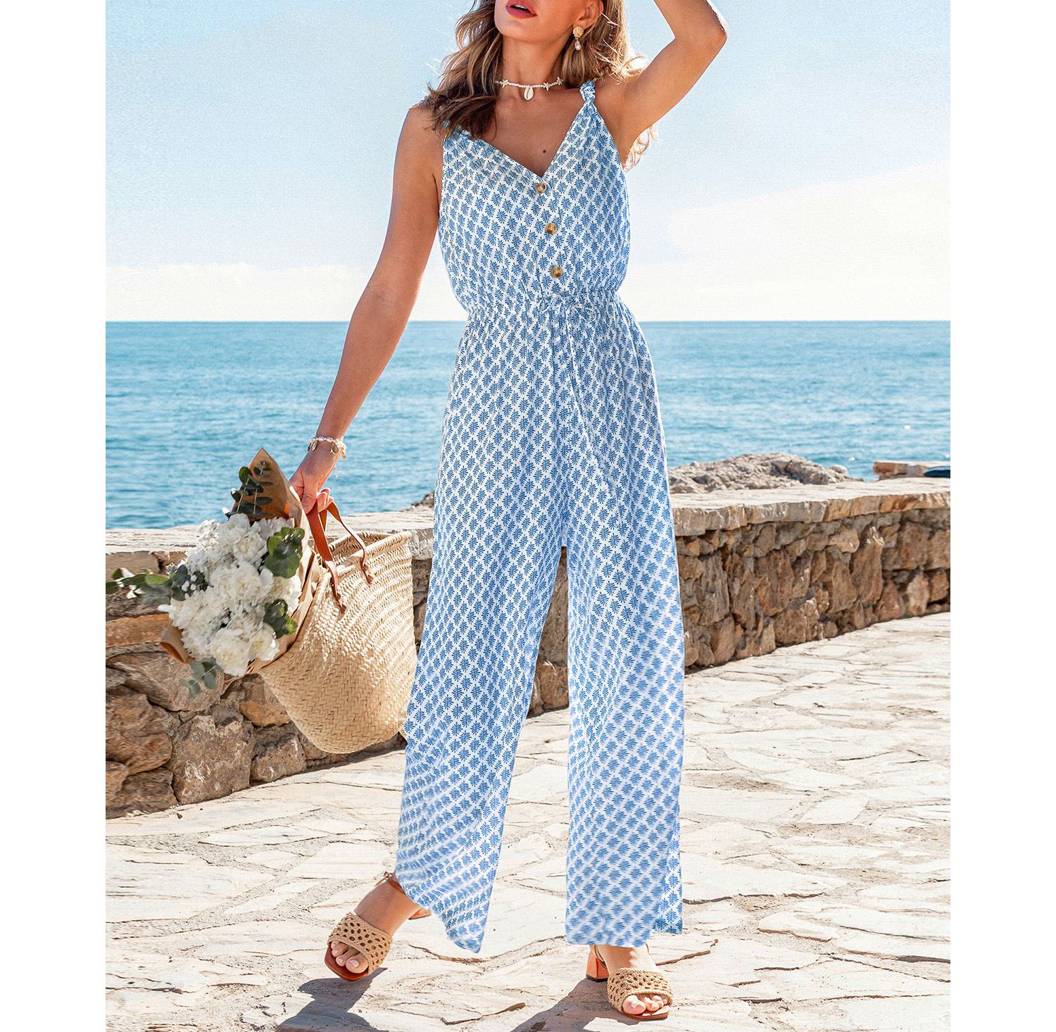 Women's Dana Point Ornate Jumpsuit