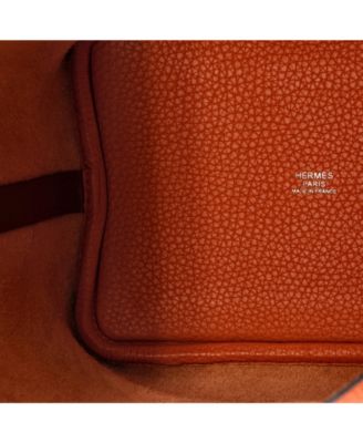 PM Bicolor Picotin Lock Bag Clemence with Swift