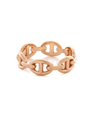 Chaine d'Ancre Enchainee Ring