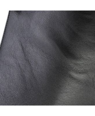 Large Crush Sling Shoulder Bag Printed Leather