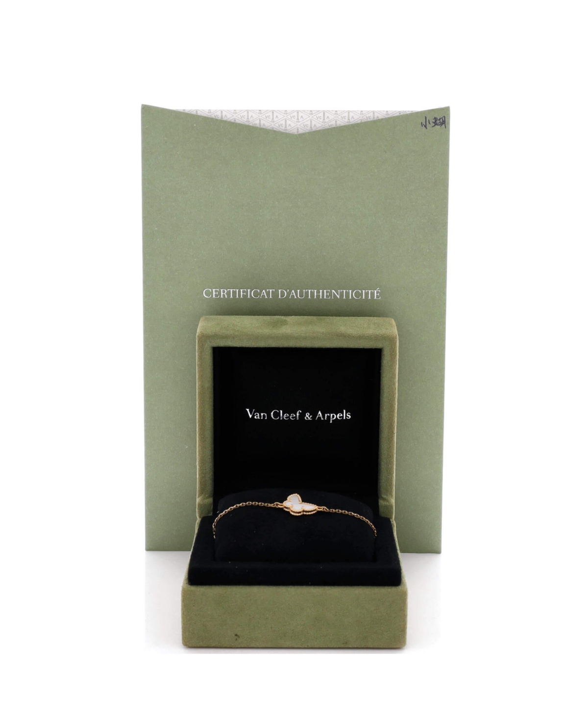 Pre-Owned Van Cleef & Arpels Sweet Alhambra Butterfly Bracelet