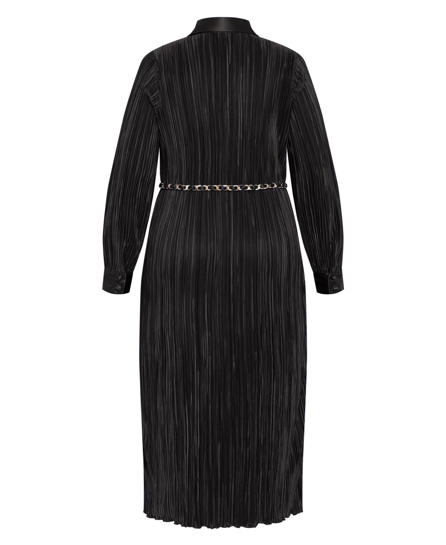 Женское платье CITY CHIC Plus Size Andi Maxi, цвет: Чёрный — фото 2