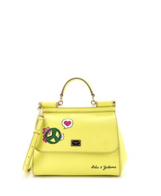 Medium Miss Sicily Bag Printed Leather