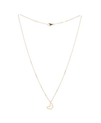 Sweet Alhambra Butterfly Pendant Necklace