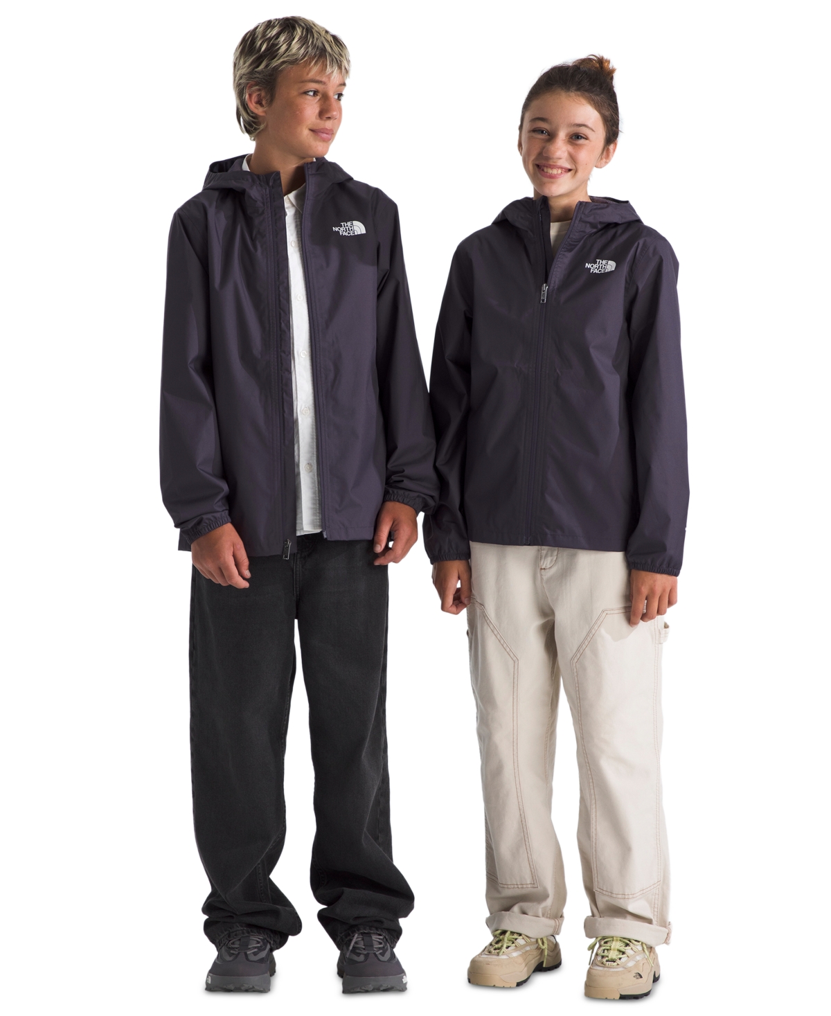 The North Face Girls' 6-16 Zipline Rain Jacket