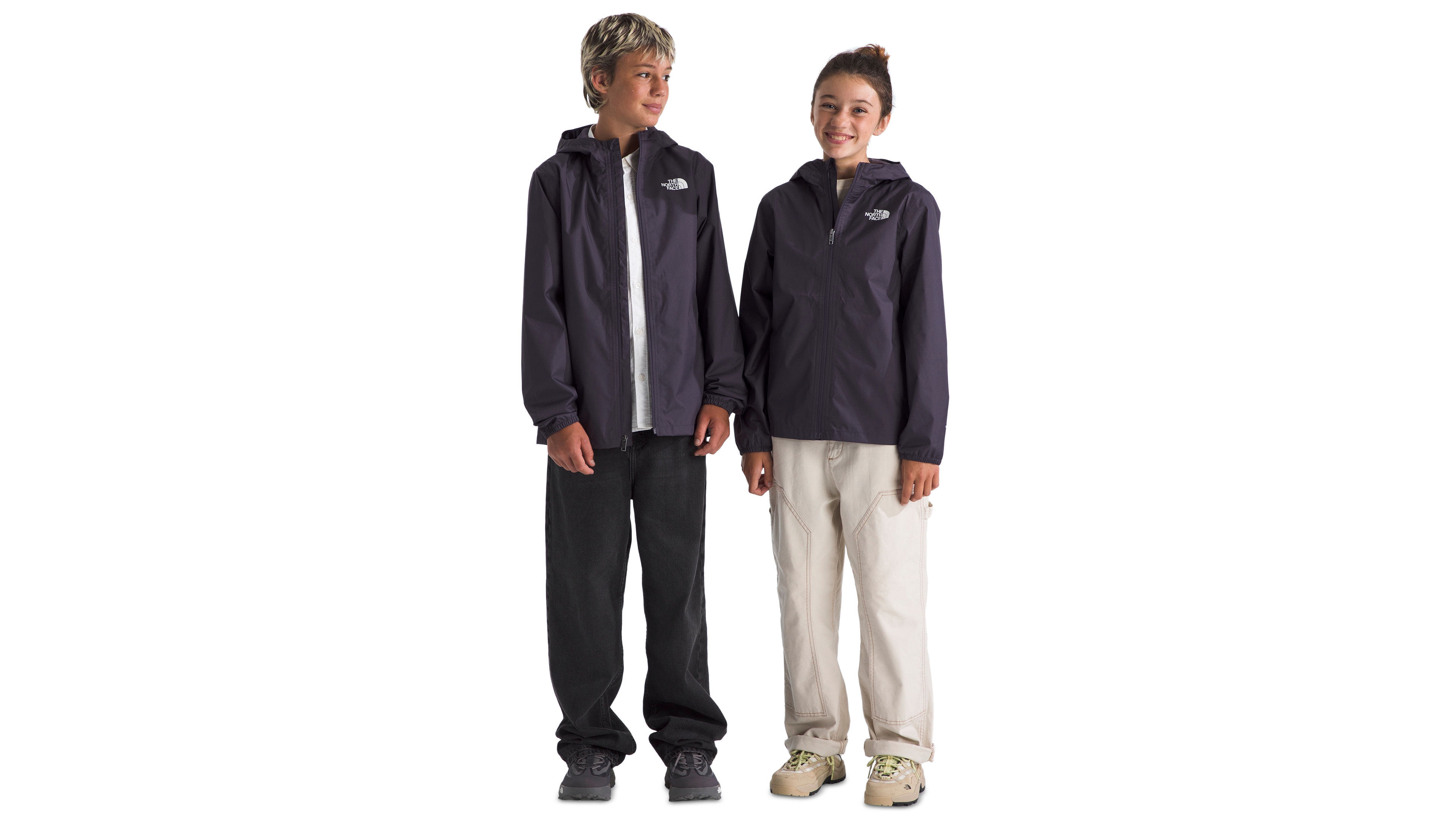 The North Face Girls' 6-16 Zipline Rain Jacket