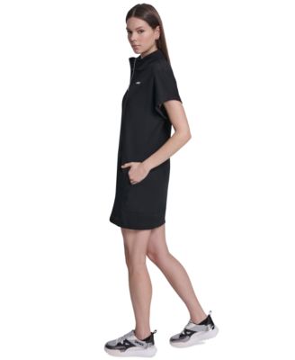 Women's Regular-Fit Half Zip Sneaker Dress