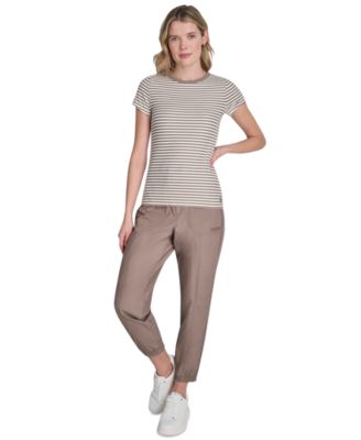 Women's Hudson Rib Crew Neck T-Shirt