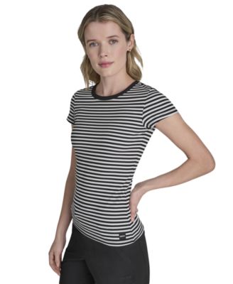Women's Hudson Rib Crew Neck T-Shirt