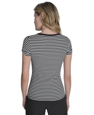 Women's Hudson Rib Crew Neck T-Shirt