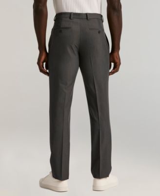 Men's Slim-Fit Flat Front Dress Pants